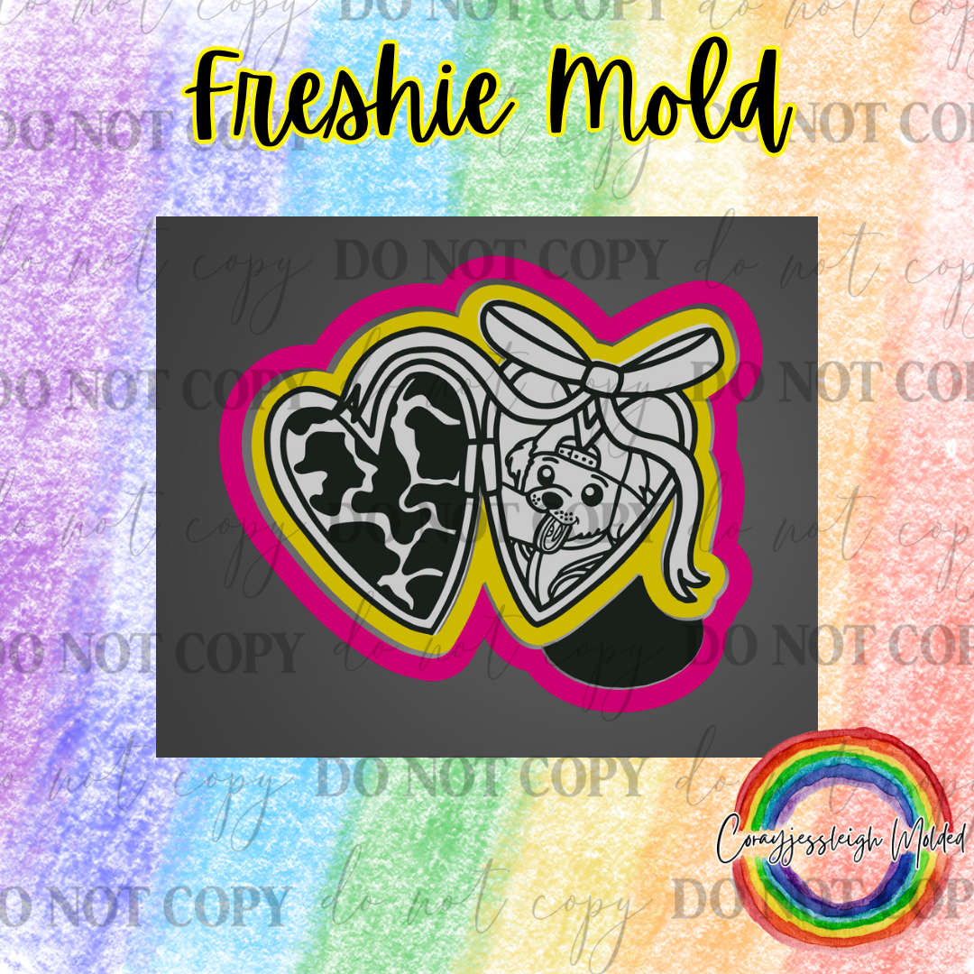 Hunting Dog Locket Mold