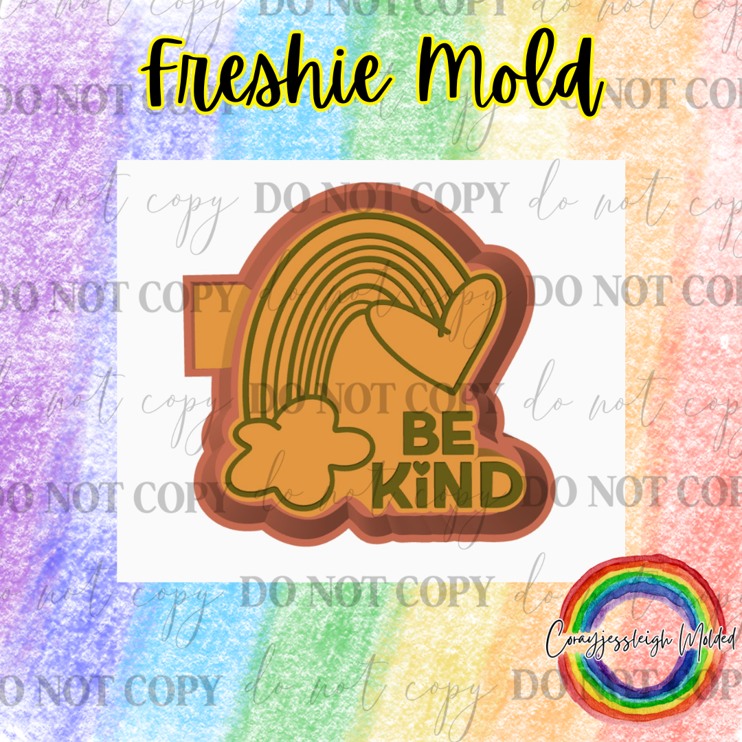 Be Kind Rainbow Mold