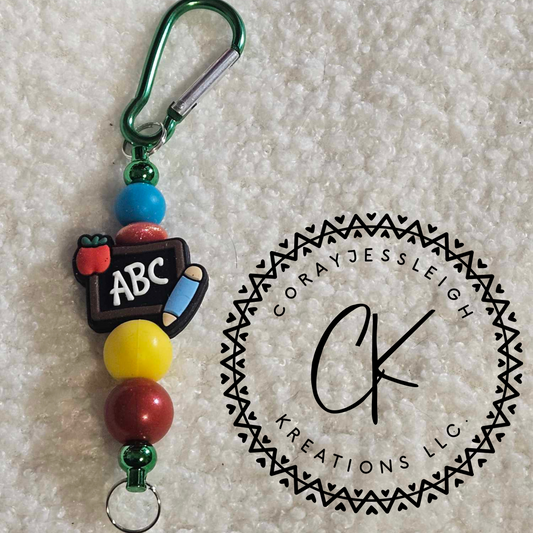 ABC Teacher Keychain