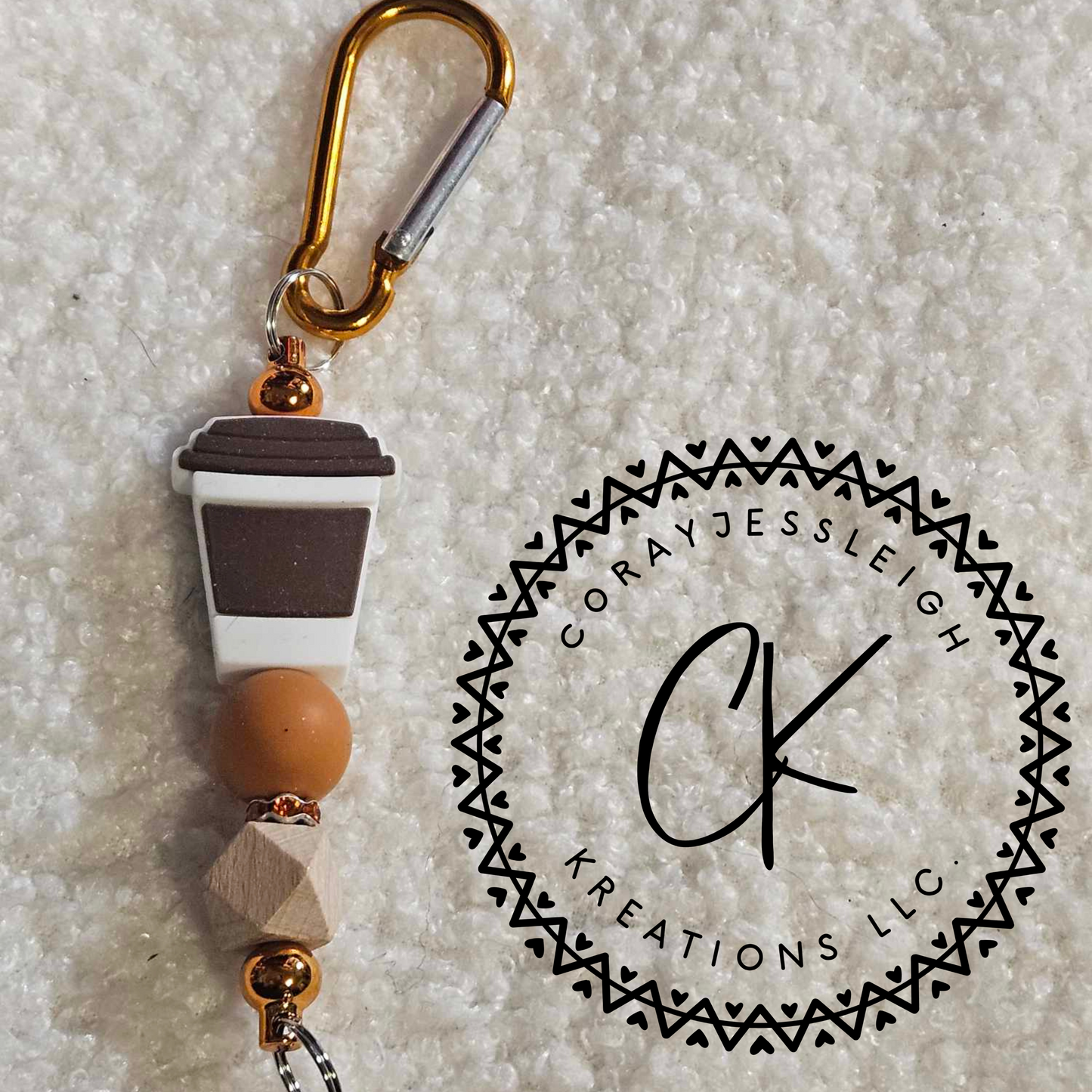 Coffee Cup Keychain