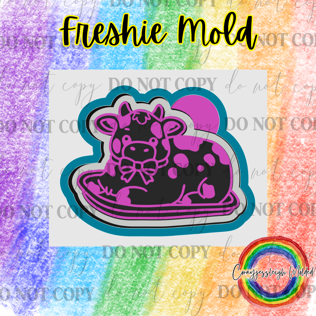 Cow Butter Dish Mold