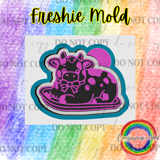 Cow Butter Dish Mold