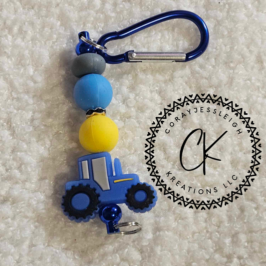 Tractor Keychain