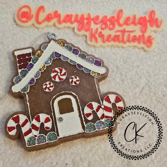 Gingerbread House Freshie