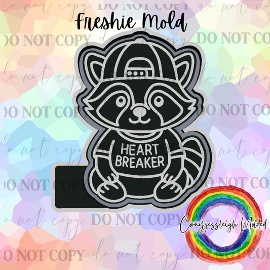 Heart Breaker Raccoon Mold