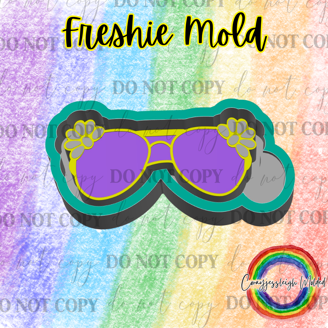 Turqouise Glasses Mold