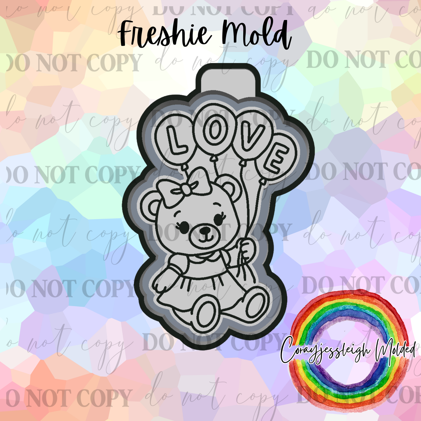 Love Bear Mold