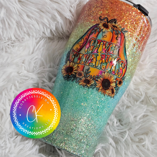 Give Thanks 30 oz Modern