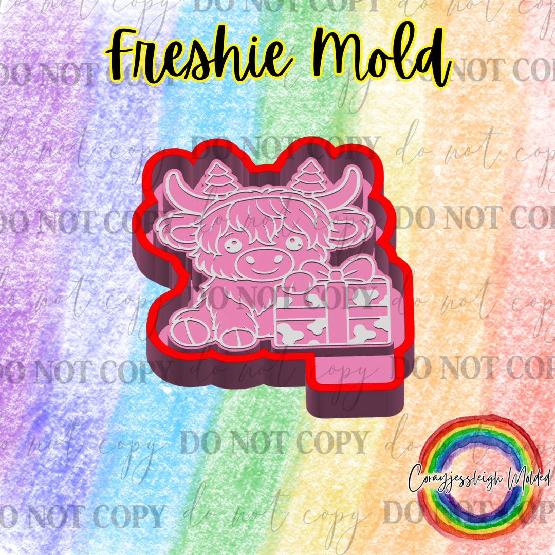Highland Christmas Package Mold