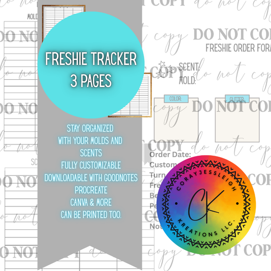 Freshie Organizer Set